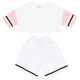 Target Παιδικό σετ Crop Top & Bermuda Single Jersey ''Queen''